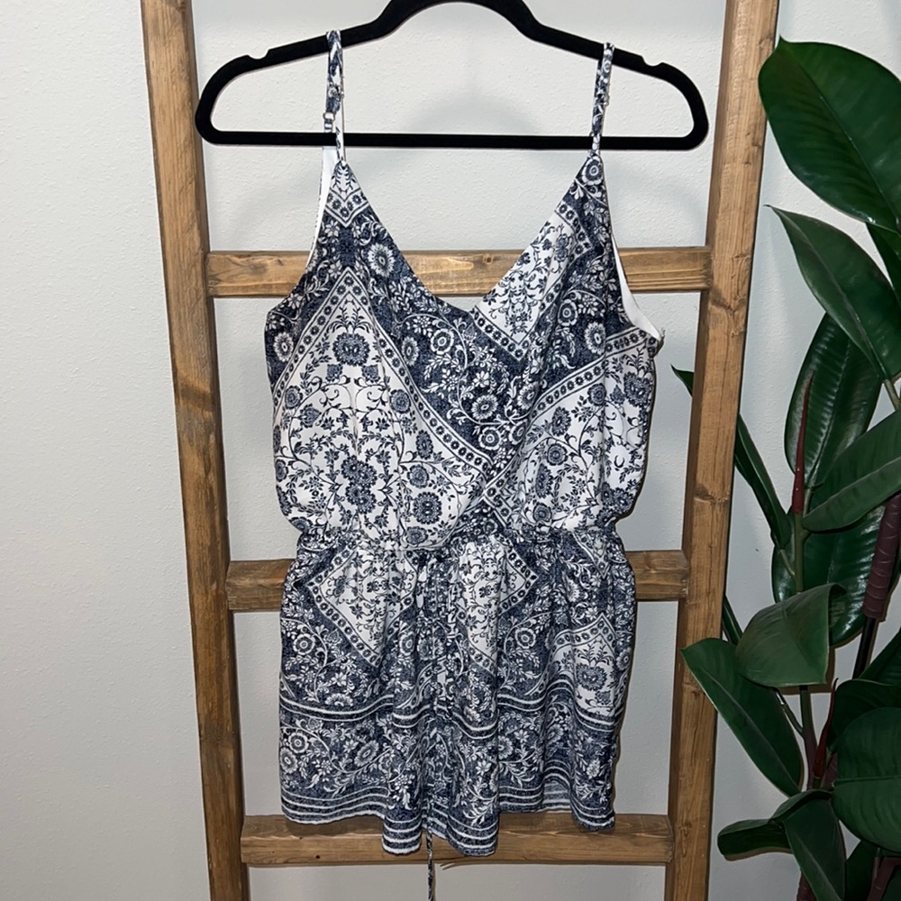 Patterned Romper